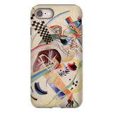 Composition no 224 - Wassily Kandinsky Phone Case Iphone 8 / Matte Abstract Art Phone Case Kandinsky Composition Dances, Wassily Iphone,