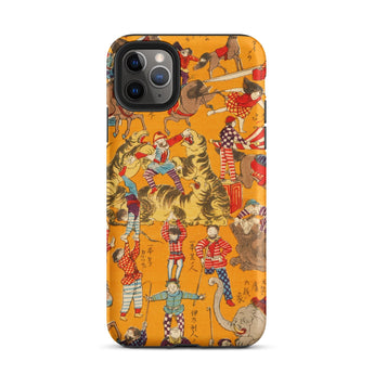Daikyokubam - Custodia per iPhone con arte circense giapponese, 11 Pro Max / Opaca, Custodie per telefoni cellulari, Toby Leon