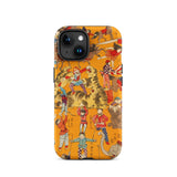Daikyokubam - Custodia per iPhone con arte circense giapponese, 15 / Opaca, Custodie per telefoni cellulari, Toby Leon