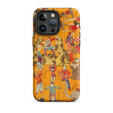 Daikyokubam - Custodia per iPhone con arte circense giapponese, 15 Pro Max / Opaca, Custodie per telefoni cellulari, Toby Leon