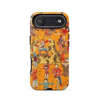 Daikyokubam - Custodia per iPhone con arte circense giapponese, 17 Air / Opaca, Custodie per telefoni cellulari, Toby Leon