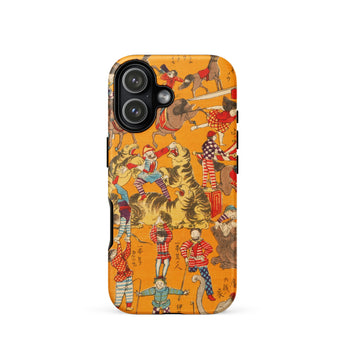 Daikyokubam - Custodia per iPhone con arte circense giapponese, 17 / Opaca, Custodie per telefoni cellulari, Toby Leon