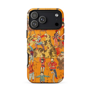 Daikyokubam - Funda de iPhone con arte circense japonés, 17 Pro Max / Mate, Fundas para móvil, Toby Leon