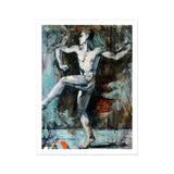 Dancer - Francis Campbell Boileau Cadell Art Print / Canvas Vibrant Oil Painting Male Dancer Motion Francis Cadell Translates, Translates