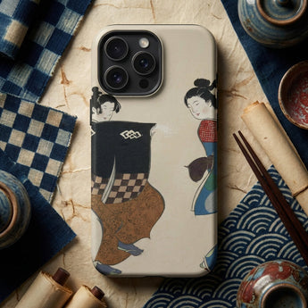 Dancers from Momoyogusa - Kamisaka Sekka iPhone-hoesje, Telefoonhoesjes, Toby Leon