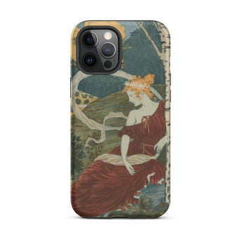 Dans Les Bois - Eugene Grasset Phone Case, Iphone 12 Pro Max / Matte, Mobile Cases, Toby Leon