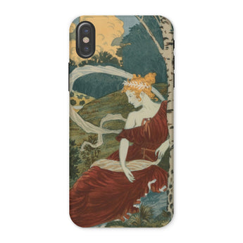 Dans Les Bois - Eugene Grasset Phone Case, Iphone x / Matte, Mobile Cases, Toby Leon