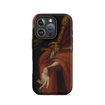 David - Pietro Novelli Baroque Art Iphone Case 16 Pro / Matte Phone Case Artful Sword Design Pietro Novelli Baroque, Baroque Art,