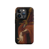 David - Pietro Novelli Baroque Art Iphone Case 15 Pro / Matte Phone Case Sword Hand Design Pietro Novelli Baroque, Baroque Art,
