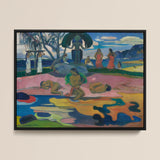 Day of the God - Paul Gauguin Art Print / Canvas, 16x12’’ / 41x31cm / Black Frame, Posters Prints & Visual Artwork, Toby Leon