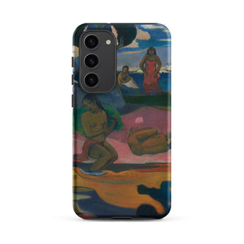 Day of the God - Paul Gauguin Phone Case Samsung Galaxy S23 Plus / Matte Vibrant Artistic Phone Case Colorful Depiction Figures Expressive