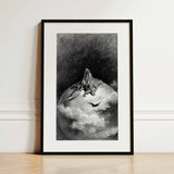 The Death - Gustave Dore Art Print / Canvas, 12x18’’ / 31x46cm / Black Frame / Matboard, Posters Prints & Visual Artwork, Toby Leon