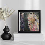 Death and Life - Gustav Klimt Fine Art Print / Canvas Framed Klimt’s, Arranges Bodies, Garland Twisting Prints
