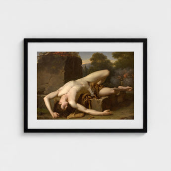 Death of Abel - Francois Xavier Fabre Fine Art Print / Canvas, Collapsed Epiphany Prints