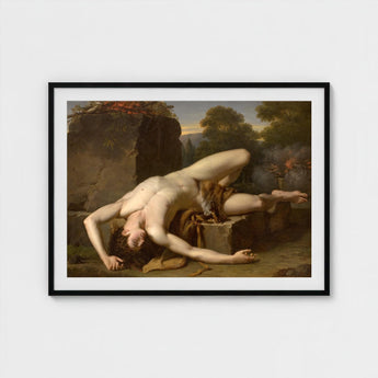 Death of Abel - Francois Xavier Fabre Fine Art Print / Canvas, Collapsed Epiphany Prints