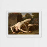 Death of Abel - Francois Xavier Fabre Fine Art Print / Canvas, Collapsed Epiphany Prints