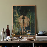In Deep - Gay Asian Lovers Art Print / Canvas, Gay Asian Lovers, Art Print, Small Harbor