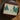 Rectangular Framed Artwork Stylized Green Trees Deer Silhouettes Kamisaka Sekka Woodland, Forest, Teal-green Pine