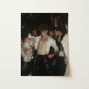 Devotion - Neo-baroque Gay Club Art Print / Canvas, 12x16’’ / 31x41cm / Unframed / no Border, Posters Prints & Visual Artwork, Toby Leon