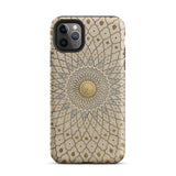 Goddelijke Orde - Islamitische Geometrische Kunst Iphone Hoesje, 11 Pro Max / Mat, Mobiele Telefoonhoesjes, Toby Leon