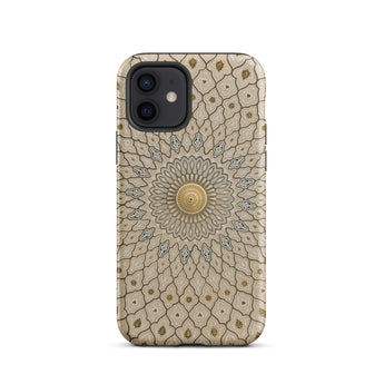 Goddelijke Orde - Islamitische Geometrische Kunst Iphone Hoesje, 12 / Mat, Mobiele Telefoonhoesjes, Toby Leon