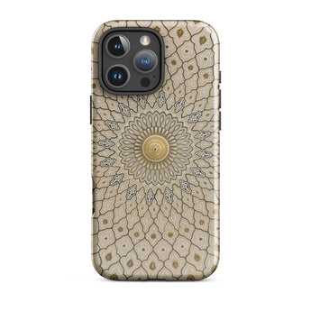 Divine Order - Islamic Geometric Art Phone Case Iphone 16 Pro Max / Matte Ornate Patterned Phone Case Islamic Geometric Pattern, Pattern
