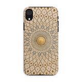 Divine Order - Islamic Geometric Art Phone Case Iphone Xr / Matte Ornate Phone Case Mandala-inspired Design Intricate Geometric Patterns