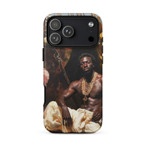 Douglas - Black Gay Pirate Art Phone Case Iphone 17 Pro Max / Matte Black Phone Case Gold Chain Design Man Gay Pirate, Pirate Art, Art