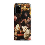Douglas - Black Gay Pirate Art Phone Case Samsung Galaxy S20 Plus / Matte Black Samsung Galaxy S20 Phone Case Detailed Golden-hued Gay