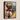 Douglas - Black Gay Pirate Framed Canvas, Framed Vertical Painting Dark-skinned Man Gold Chains White