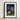 Black-framed Art Print Surreal Painting Man White Skeleton Gay Vampire
