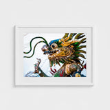 Drag Racer - Vietnamese Dragon Mosaic Art Print / Canvas, Behold Prints