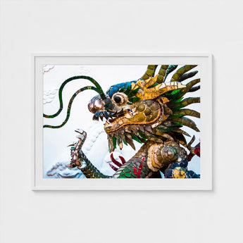 Drag Racer - Vietnamese Dragon Mosaic Art Print / Canvas, Behold Prints