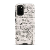 Drawing Knotted in the Manner of a Net - Paul Klee Phone Case, Samsung Galaxy S20 Plus / Matte, Mobile Cases, Toby Leon
