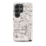 Drawing Knotted in the Manner of a Net - Paul Klee Phone Case, Samsung Galaxy S25 Ultra / Matte, Mobile Cases, Toby Leon