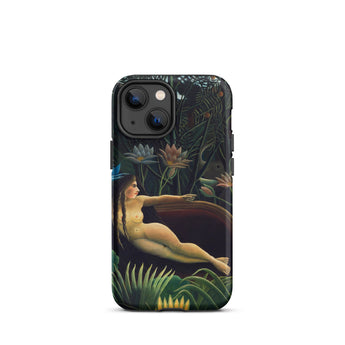 The Dream - Henri Rousseau iPhone-Hülle, 13 Mini / Matt, Handyhüllen, Toby Leon