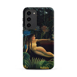 The Dream - Henri Rousseau Phone Case Samsung Galaxy S23 Plus / Matte Phone Case Detailed Artistic Depiction Nude Woman Among Inside Henri