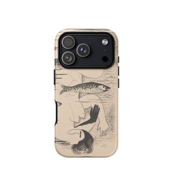 Drowned - Custodia per iPhone di Mikulas Galanda, 17 Pro / Opaca, Custodie per telefoni cellulari, Toby Leon