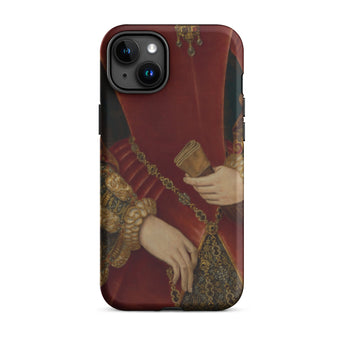 Duchessa di Norfolk - Custodia per iPhone Hans Eworth, 15 Plus / Opaca, Custodie per telefoni cellulari, Toby Leon