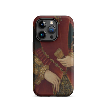 Duchessa di Norfolk - Custodia per iPhone Hans Eworth, 15 Pro / Opaca, Custodie per telefoni cellulari, Toby Leon