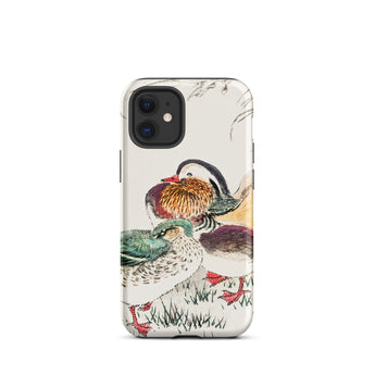Duck & Barley - Numata Kashu Meiji Phone Case Iphone 12 Mini / Matte Phone Case Duck Artwork Numata Kashu, Meiji Era’s Avian Splendor,