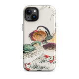 Duck & Barley - Numata Kashu Meiji Phone Case Iphone 15 Plus / Matte Phone Case Duck Illustration Numata Kashu, Meiji Era’s Avian Splendor,
