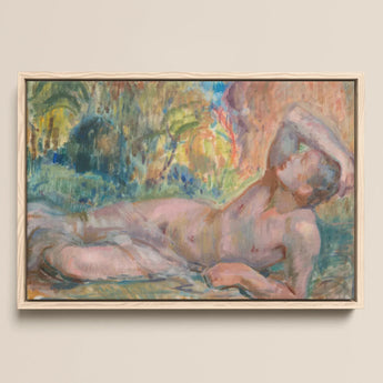 Dying Adonis - Magnus Enckell Fine Art Print / Canvas, 18x12’’ / 46x31cm / Natural Frame, Posters Prints & Visual Artwork, Toby Leon