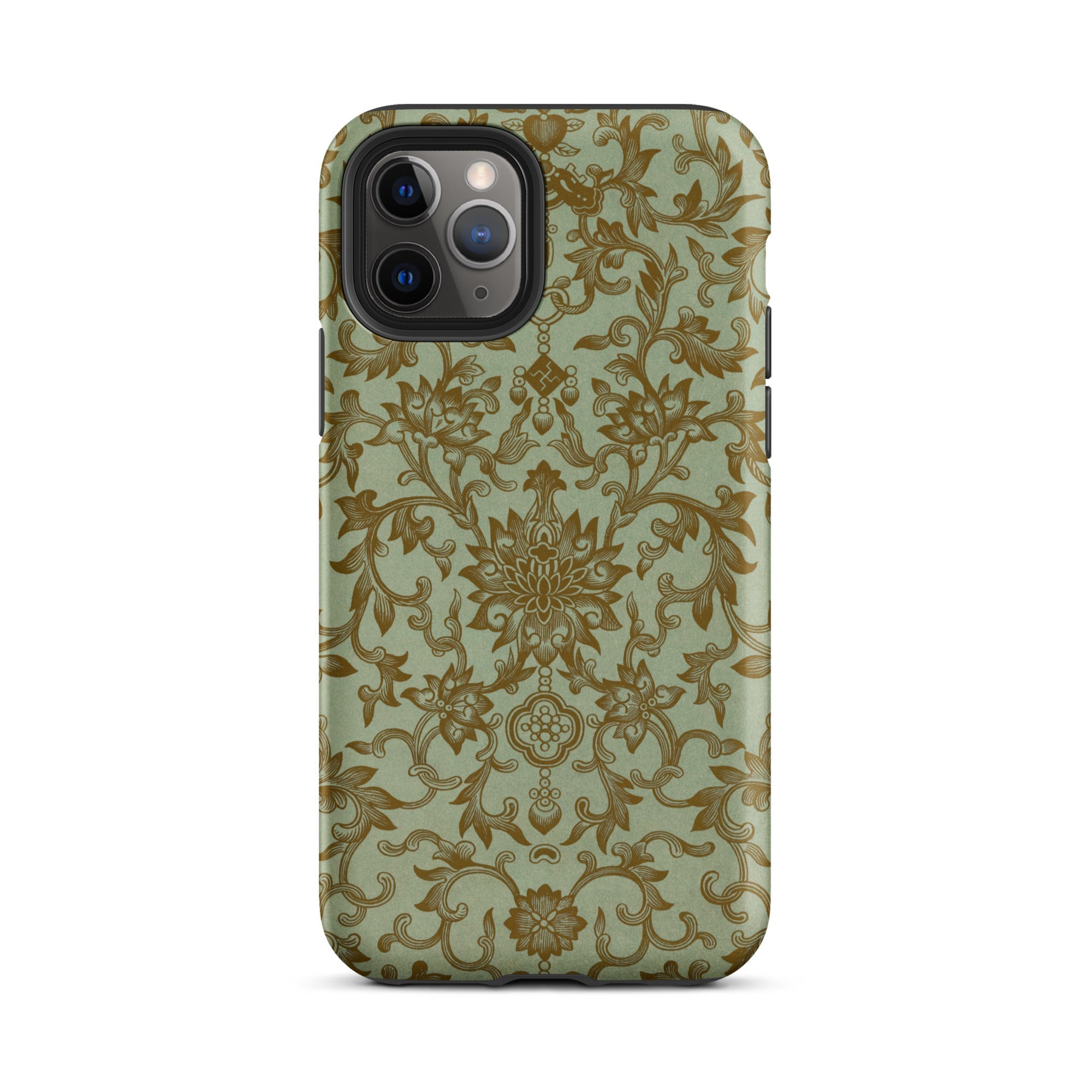 Earthy Chinese Florals Owen Jones Iphone Case, 11 Pro / Matte, Floral Patterned Phone Case