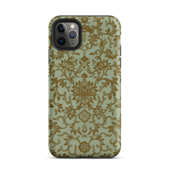 Earthy Chinese Florals - Owen Jones Phone Case, Iphone 11 Pro Max / Matte, Mobile Cases, Toby Leon