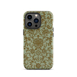 Earthy Chinese Florals - Owen Jones Phone Case, Iphone 13 Pro / Matte, Mobile Cases, Toby Leon