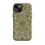 Earthy Chinese Florals - Owen Jones Phone Case, Iphone 15 Plus / Matte, Mobile Cases, Toby Leon