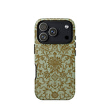 Earthy Chinese Florals - Owen Jones Phone Case, Iphone 17 Pro / Matte, Mobile Cases, Toby Leon