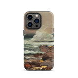 Eastern Point - Winslow Homer iPhone-hoesje, 13 Pro / Mat, Mobiele telefoonhoesjes, Toby Leon