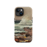 Eastern Point - Winslow Homer iPhone-hoesje, 15 / Mat, Mobiele telefoonhoesjes, Toby Leon